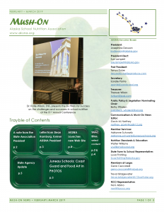 Cover of February-March 2019 Edition of  Mush-On