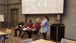 Beth Seitz, Walter Williams, Geno Ceccarelli, and Carol Larson present Best Practices in Breakfast: Breakfast in the Classroom, Grab and Go, Second Chance:
