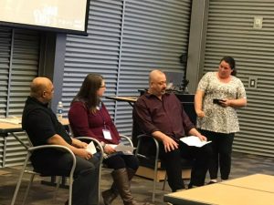 Beth Seitz, Walter Williams, Geno Ceccarelli, and Carol Larson present Best Practices in Breakfast: Breakfast in the Classroom, Grab and Go, Second Chance: