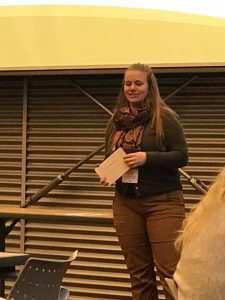 Lyssa Frohling, Alaska’s new Farm to School Coordinator, presents an update on the FTS program.